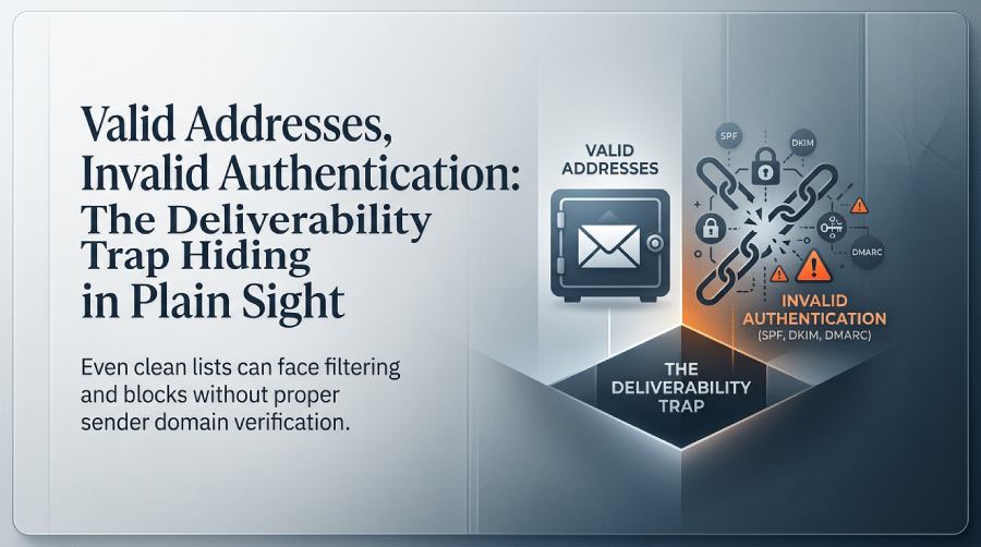 Email Validation and Authentication Issues