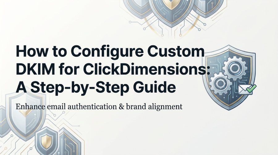 Custom DKIM for ClickDimensions