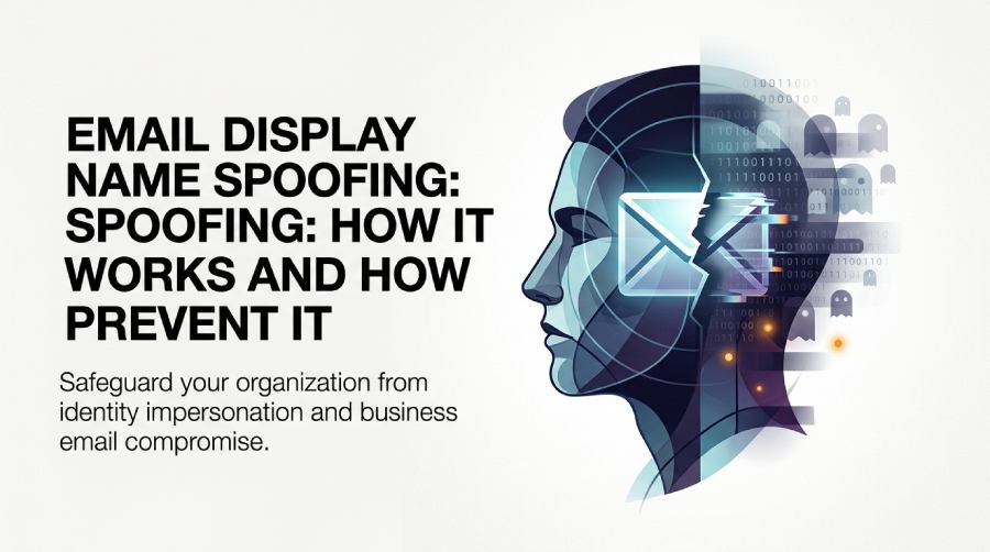 Email display name spoofing prevention