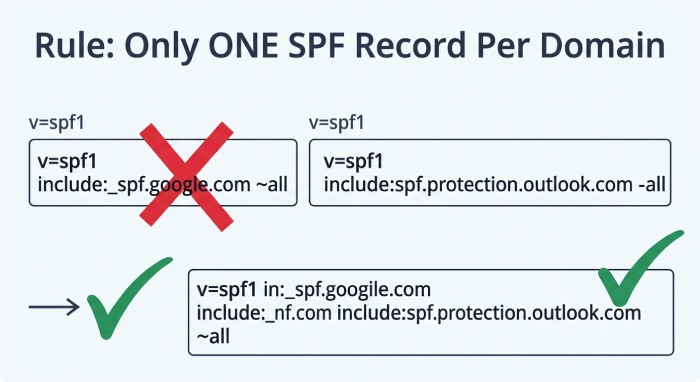 The Single SPF Rule