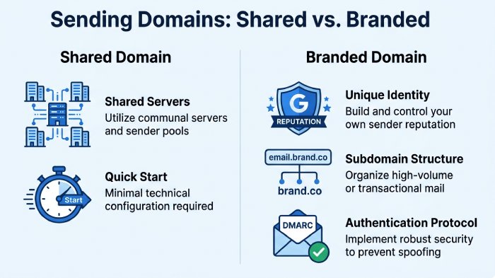 Shared vs Branded Domains