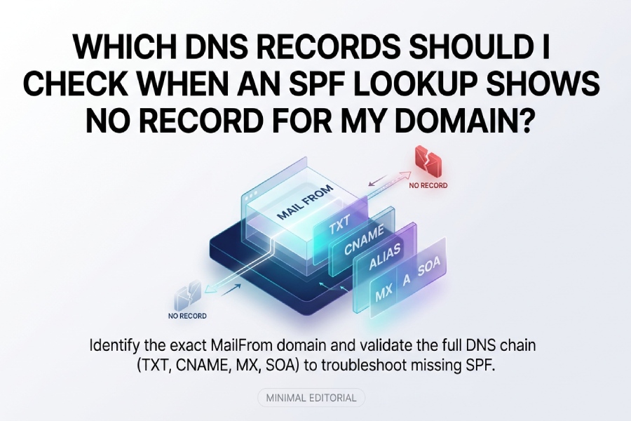 no record for my domain