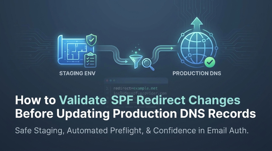 Validate SPF Redirect Changes