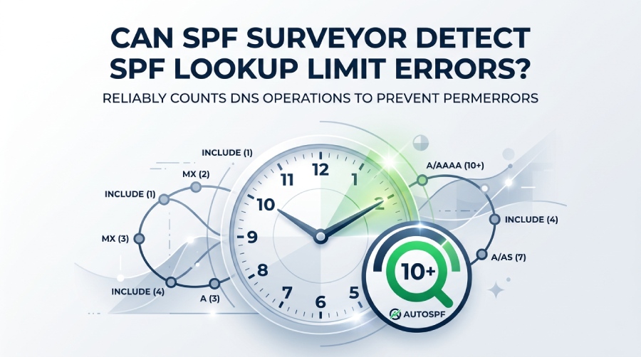 SPF Lookup Limit Errors
