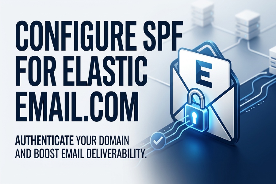 SPF for elastic email.com