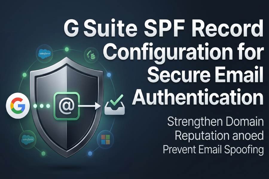 Gsuite SPF Record Configuration