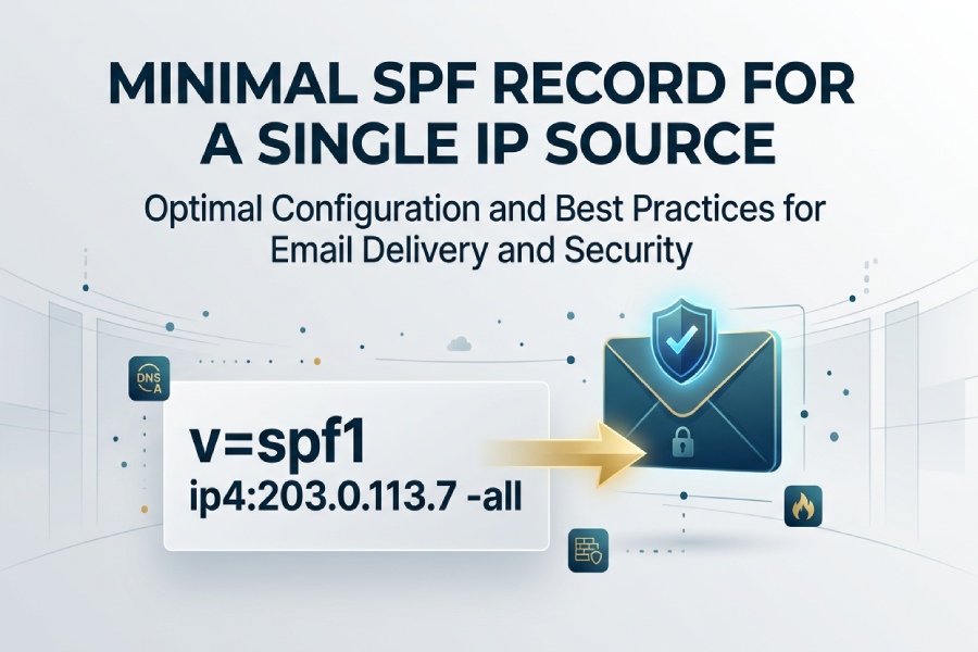 Minimal SPF Record