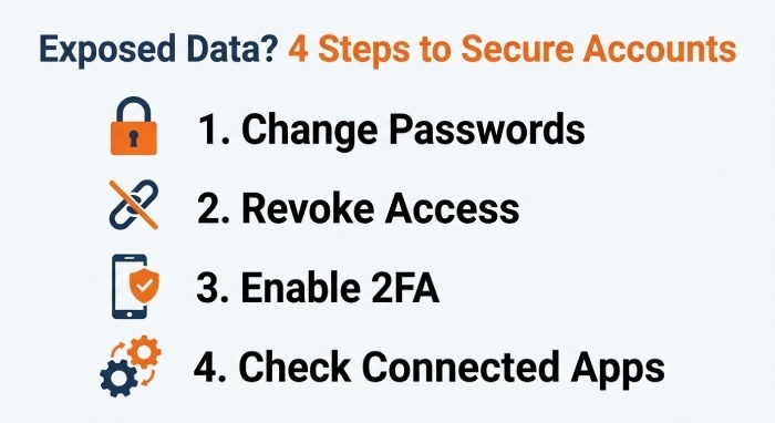How to Reduce the Risk: Change Passwords, Revoke Access, and Secure Exposed Accounts