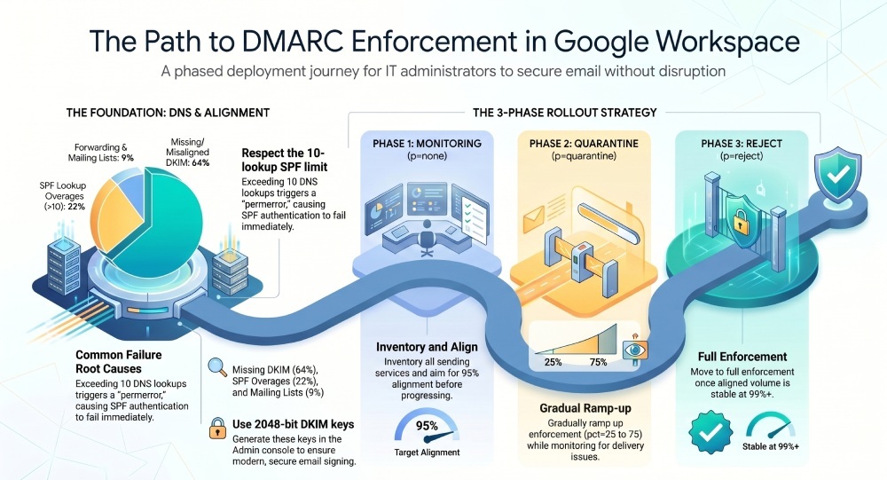 DMARC Enforcement Journey