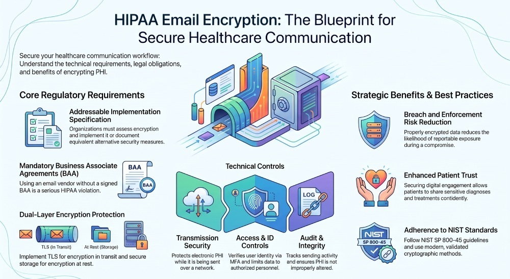 HIPAA Email Encryption: The Blueprint for Secure Healthcare Communication