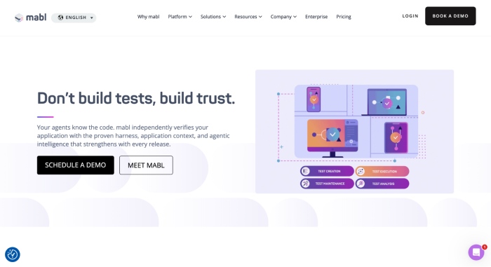 3. mabl - Best for Enterprise QA Automation and Intelligent Test Maintenance