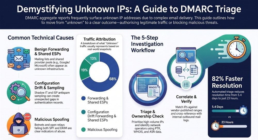 Demystifying Unknown IPs: A Guide to DMARC Triage