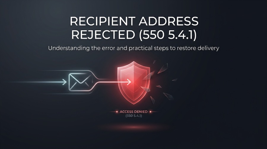 Recipient Address Error