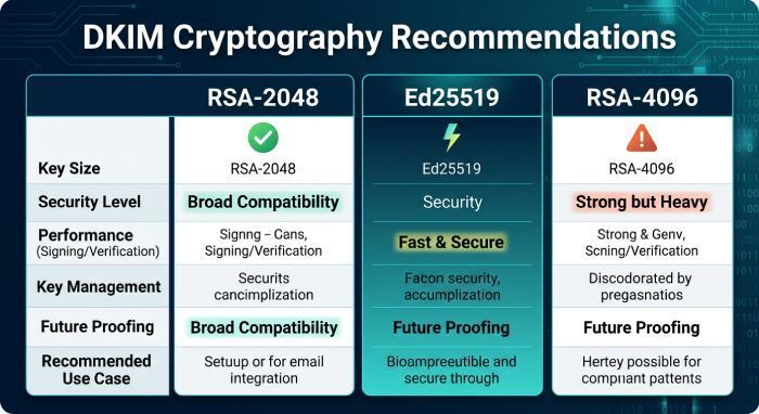 The Right Cryptography Today: Algorithms and Key Lengths