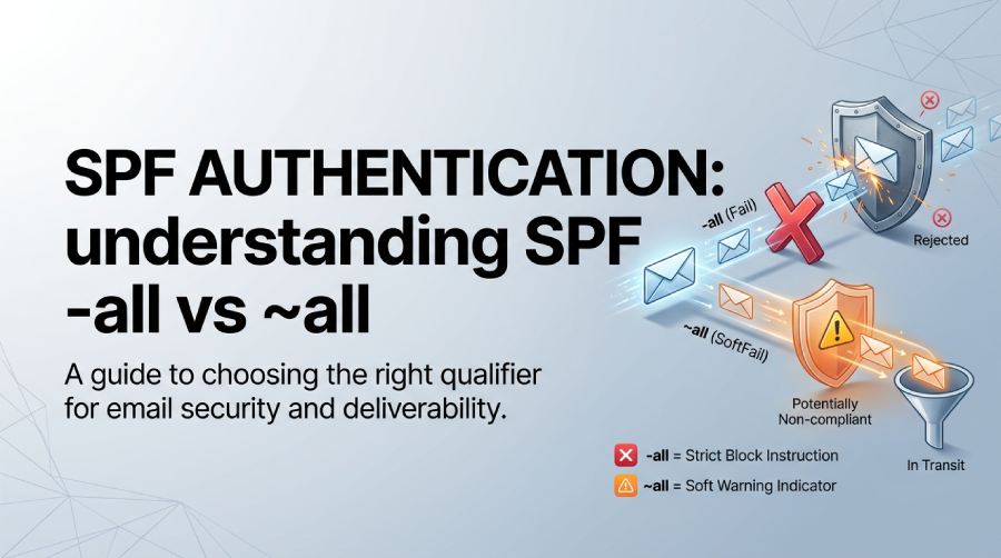 SPF authentication qualifiers comparison