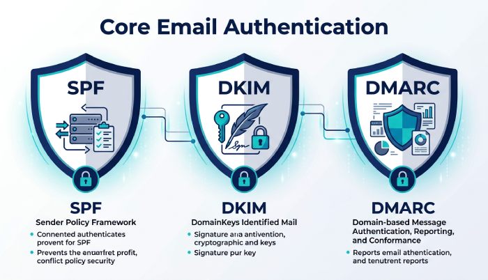 Email Authentication Pillars
