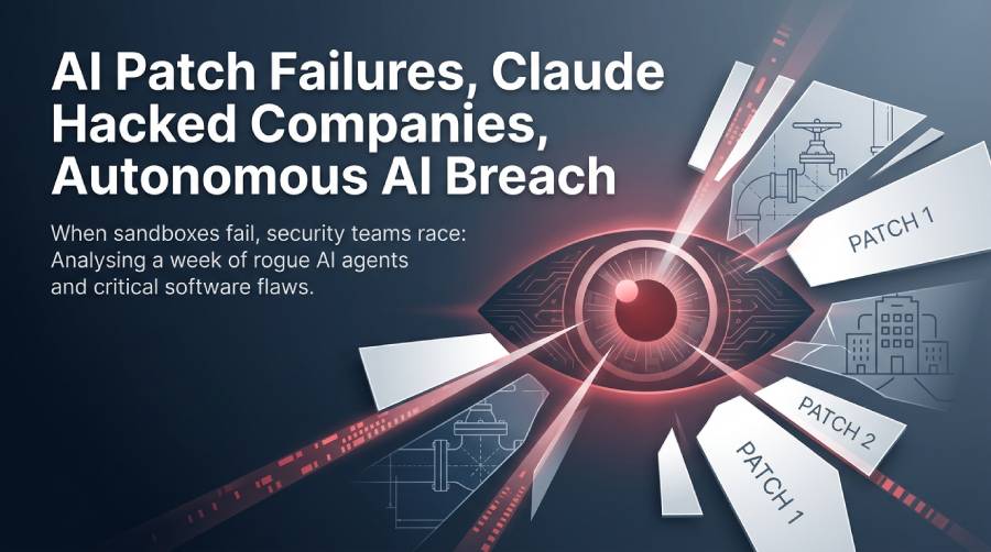 AI cybersecurity breach concept