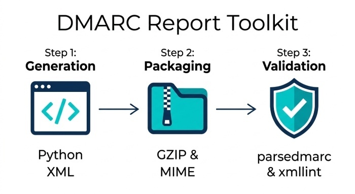 Tools and libraries to create and package synthetic reports