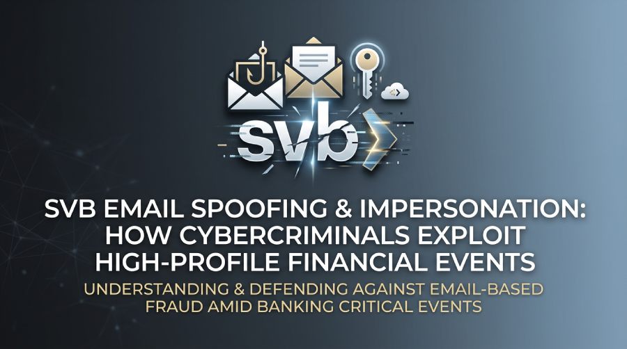 SVB Email Spoofing Graphic