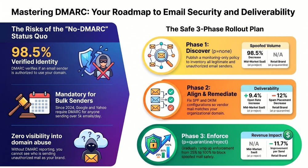 Email Security and DMARC Roadmap