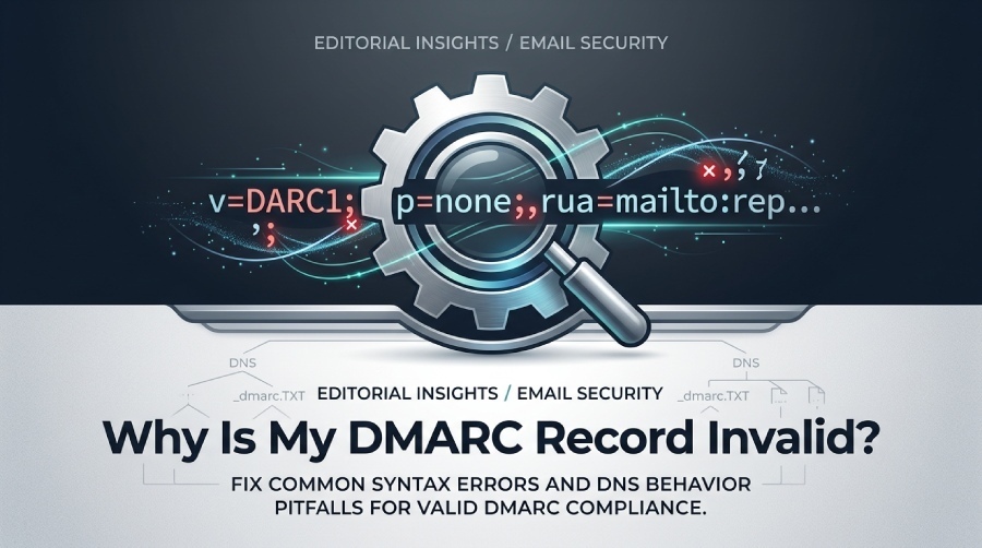 DMARC Record Invalid