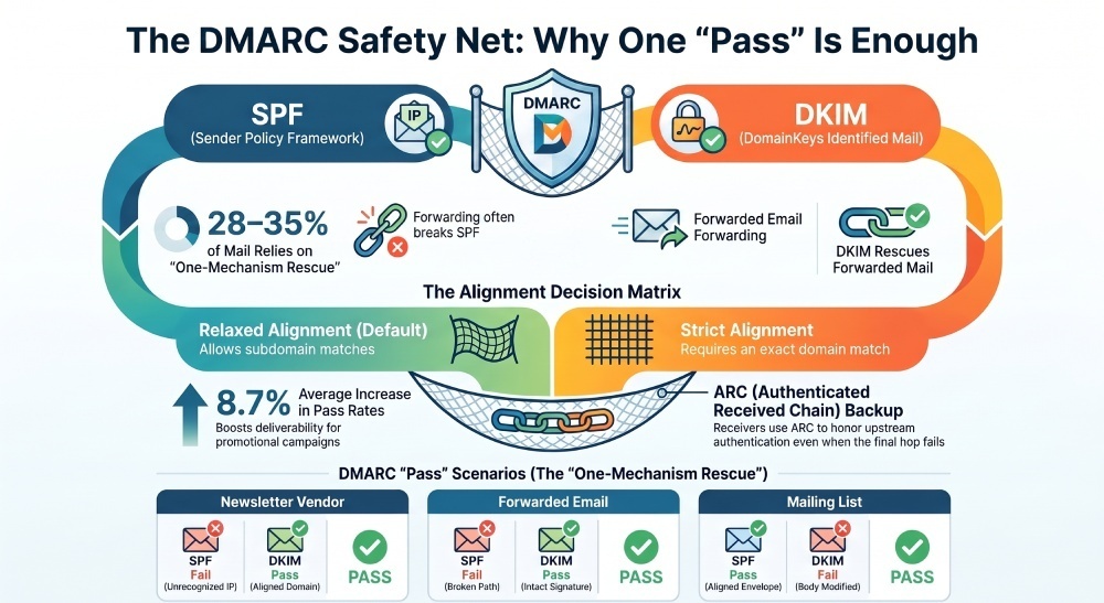The DMARC Safety Net: Why One "Pass" Is Enough