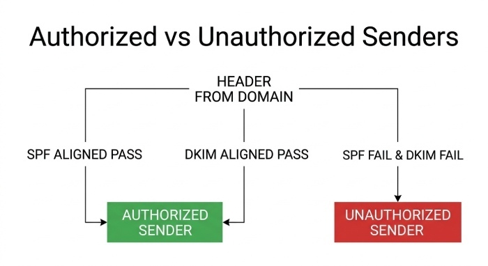 Parse and Interpret RUA to Pinpoint Unauthorized Senders
