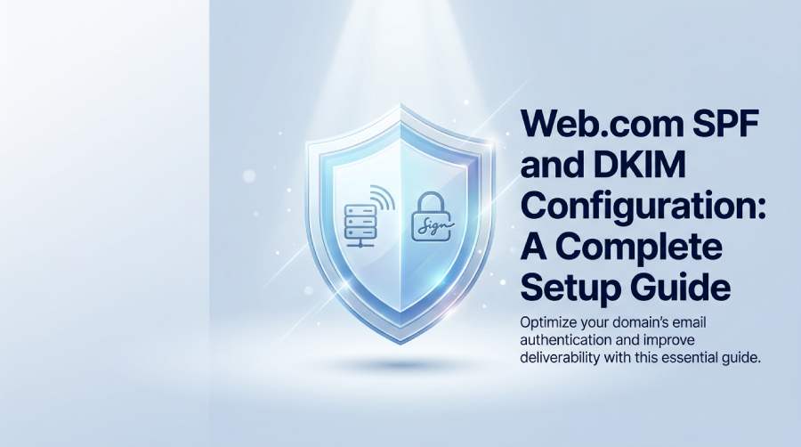 Web.com SPF and DKIM configuration guide.