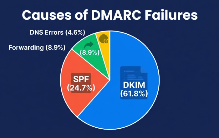 DMARC Failures Pie Chart