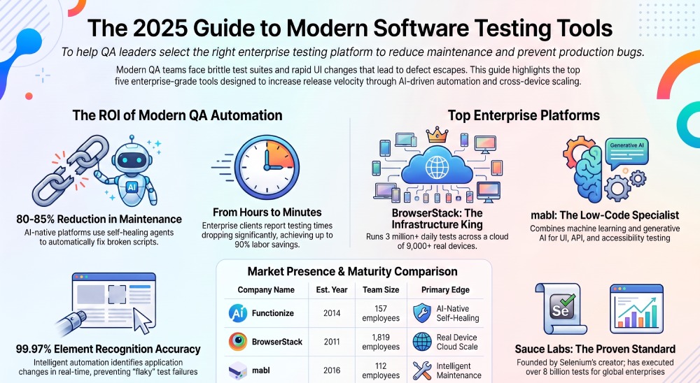 2025 Software Testing Tools Guide