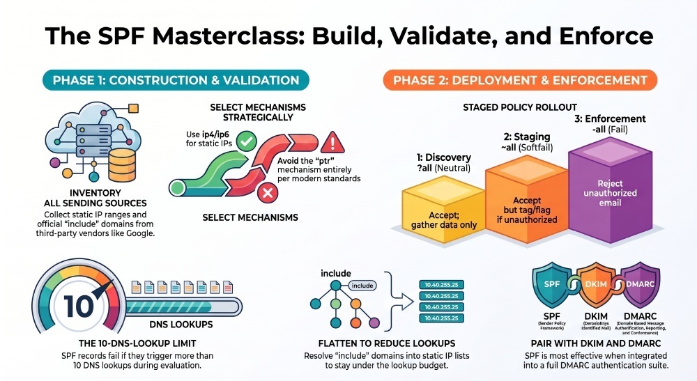 The SPF Masterclass: Build, Validate, and Enforce