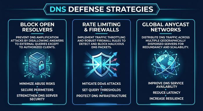 Mitigation Strategies: Hardening DNS Infrastructure and Network Defenses