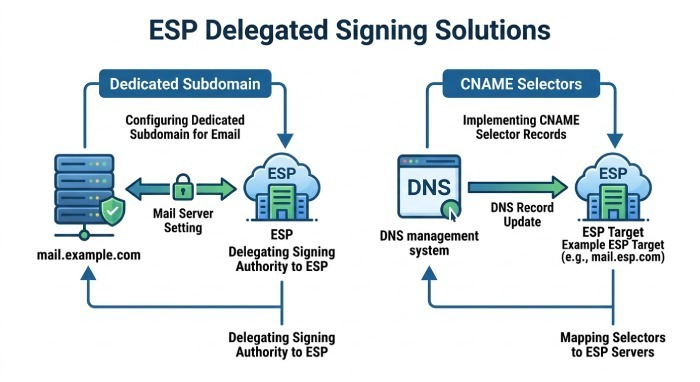 Third-party senders, ESPs, and mailing lists