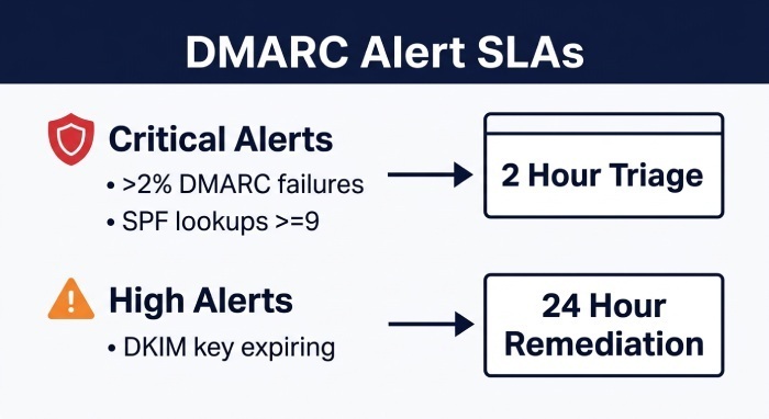 Step 4 — Govern Third‑Party Senders and Monitor with SLAs