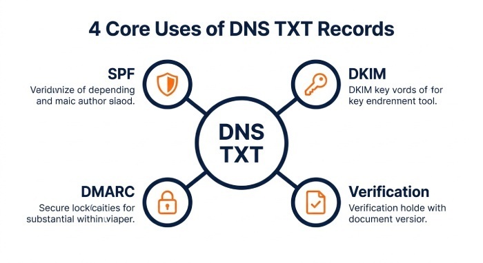 Common Uses for DNS TXT Lookup: SPF, DKIM, DMARC, and Verification