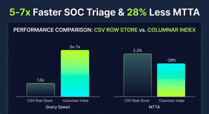 Data modeling, indexing, and retention for SOC-grade analysis