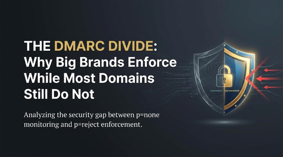 DMARC Enforcement Gap Across Domains