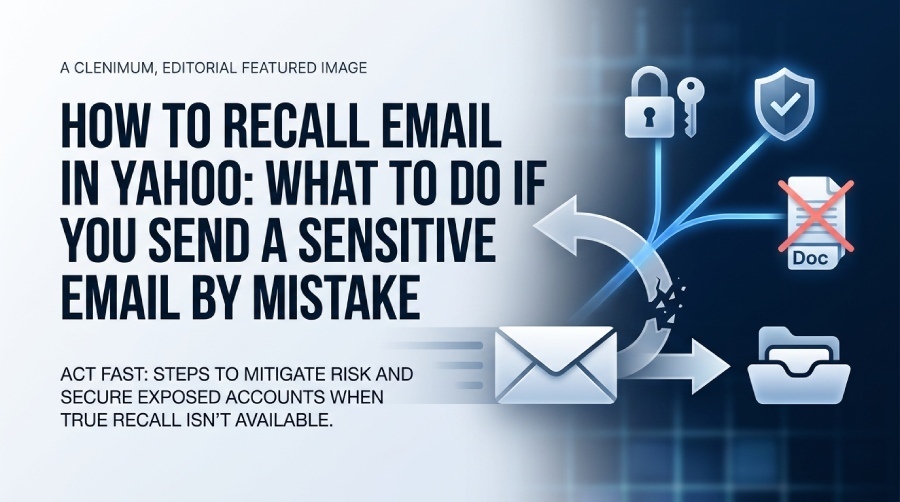 Recall Email In Yahoo