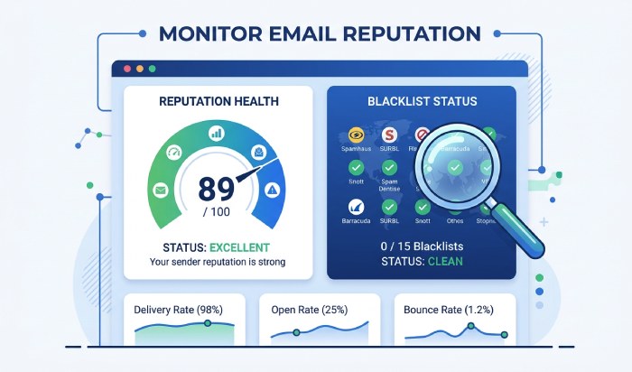 Monitor Blacklists and Reputation Signals