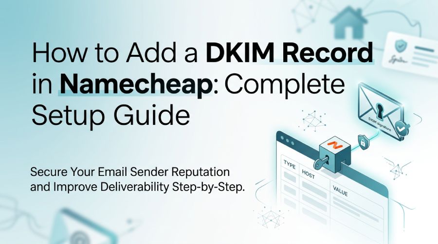 Namecheap DKIM Record Setup
