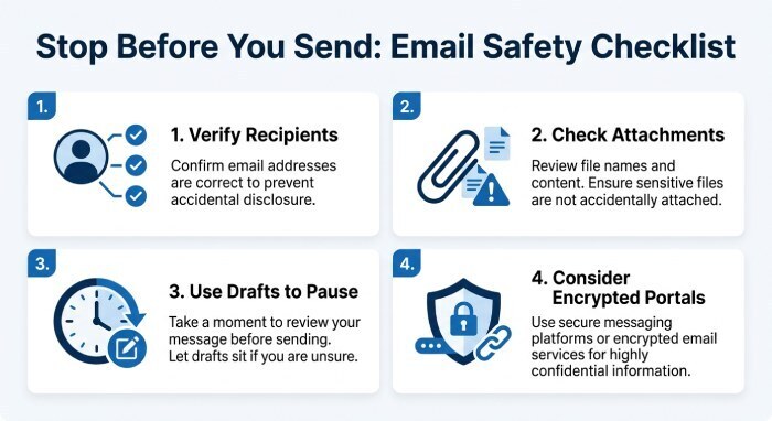 Prevention Tips for the Future: Draft Reviews, Delayed Sending Workarounds, and Safer Alternatives