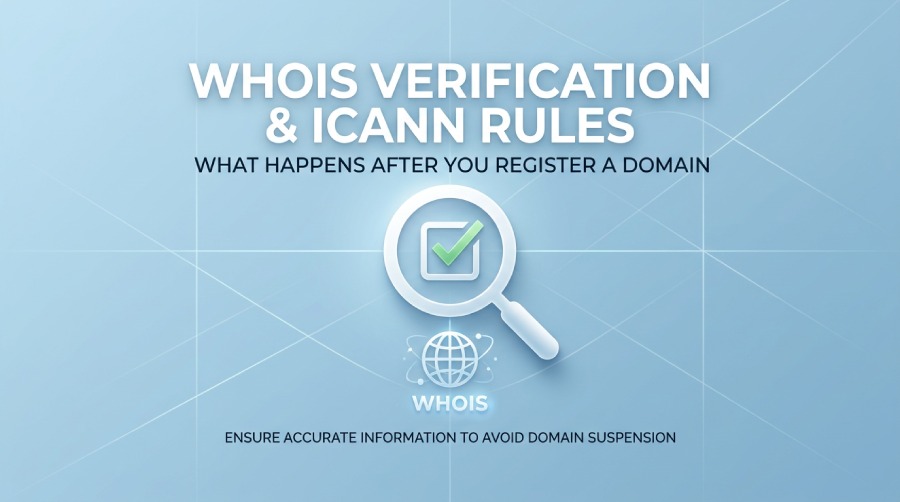 WHOIS verification and ICANN rules