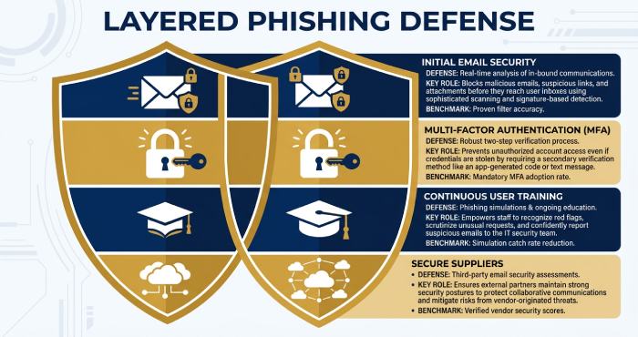 Educational Phishing Layered Defense