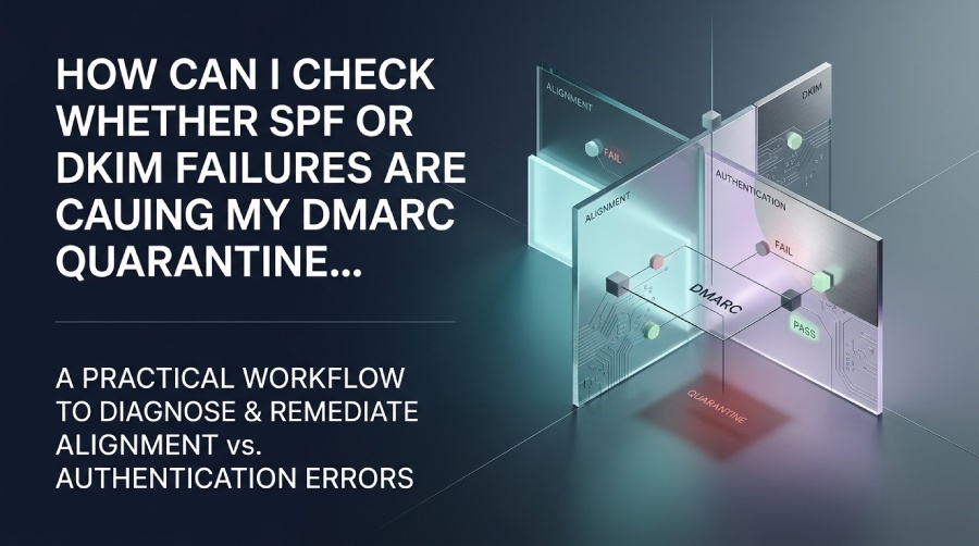 SPF or DKIM failures