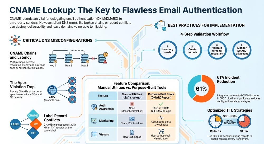 CNAME Lookup: The Key to Flawless Email Authentication
