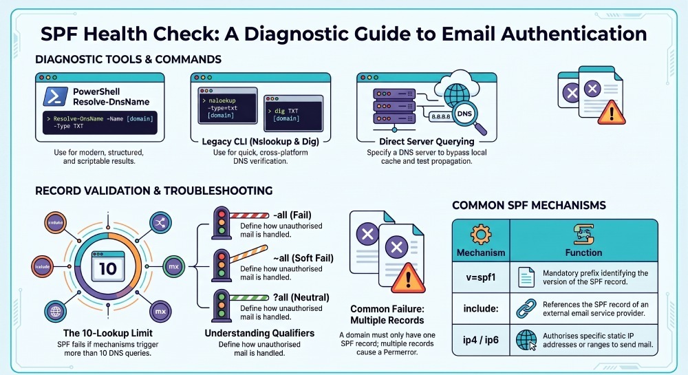 SPF Health Check: A Diagnostic Guide to Email Authentication