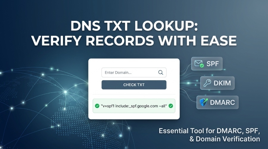 DNS TXT Lookup Tool