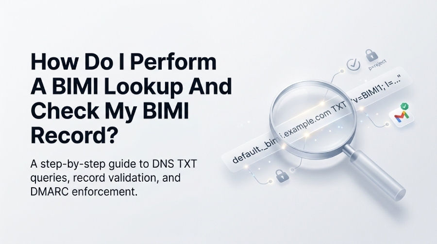 Perform a BIMI Lookup