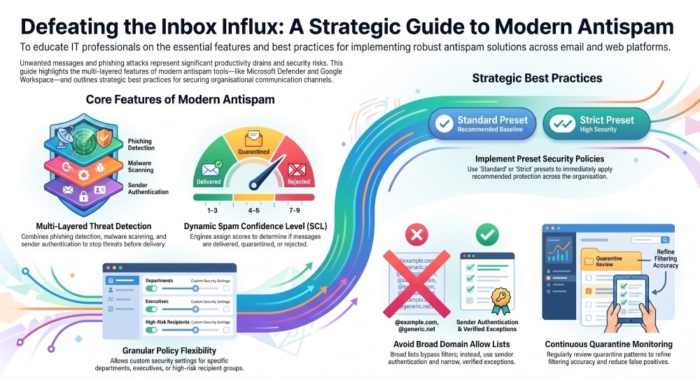 Defeating the Inbox Influx: A Strategic Guide to Modern Antispam