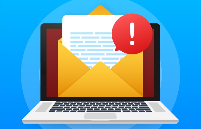 Fraudulent emails